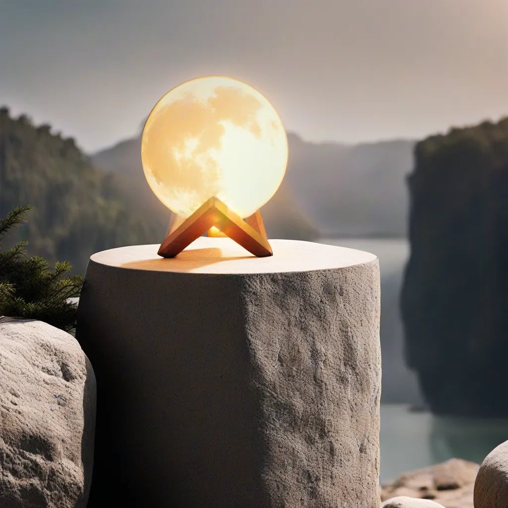 Mond Lampe led